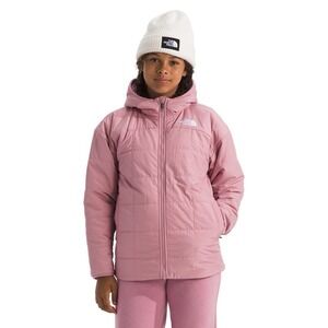The North Face Girls' Reversible Shasta Short Parka Mauve XXL NWT